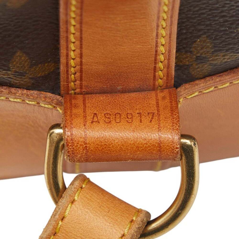 LOUIS VUITTON Authentic Brown Monogram Leather Shoulder Bag - Picture 11 of 11